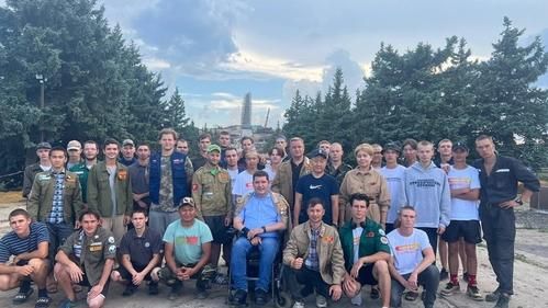 Студенческий отряд на Донбассе