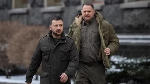 Зеленский и Андрей Ермак